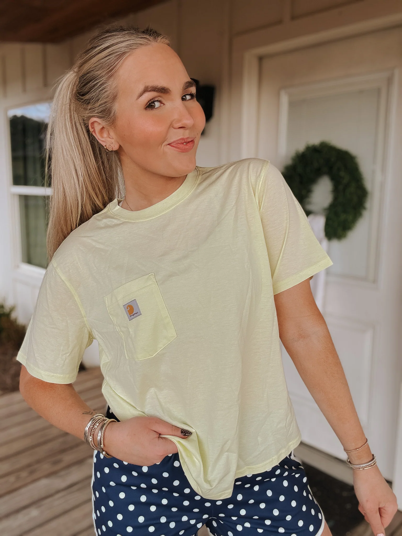 Carhartt Women's TENCEL™ Fiber Series Loose Tee - Yellow