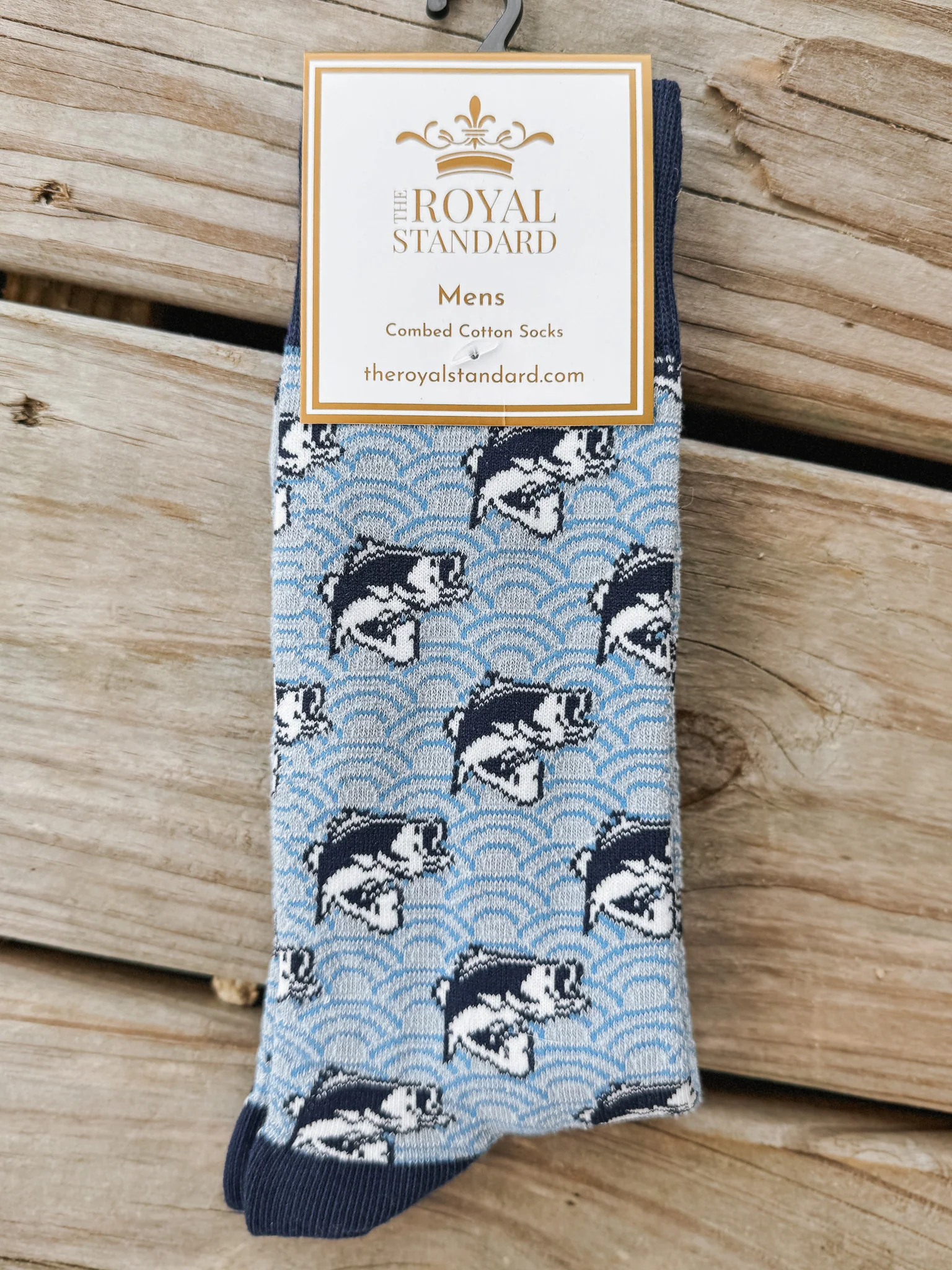 Men's The Royal Standard I'd Rather Be Fishing Socks
