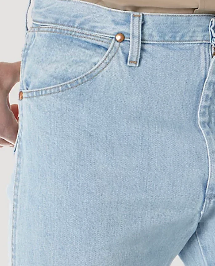 BEST-SELLER! WRANGLER COWBOY CUT ORIGINAL FIT JEANS IN BLEACH - Image 9