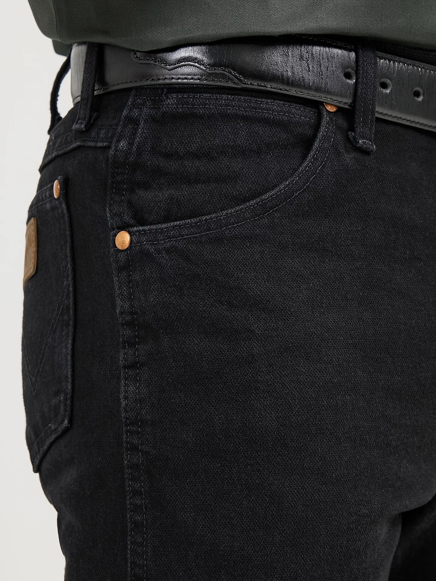 Men's Wrangler Cowboy Cut® Original Fit Jean in Black - Image 10