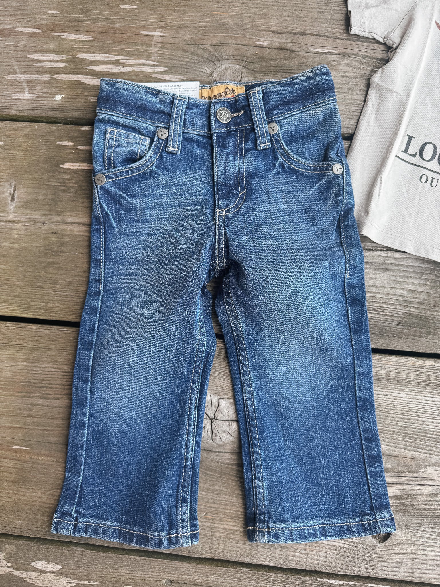 Wrangler Boy's Toddler & Youth 20X No. 42 Vintage Bootcut Slim Fit Jeans - Image 2