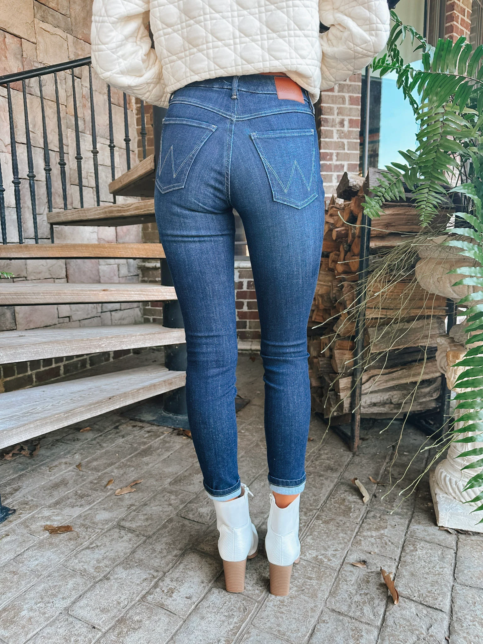 Women's Wrangler Bespoke High Rise Skinny Jean - Image 7