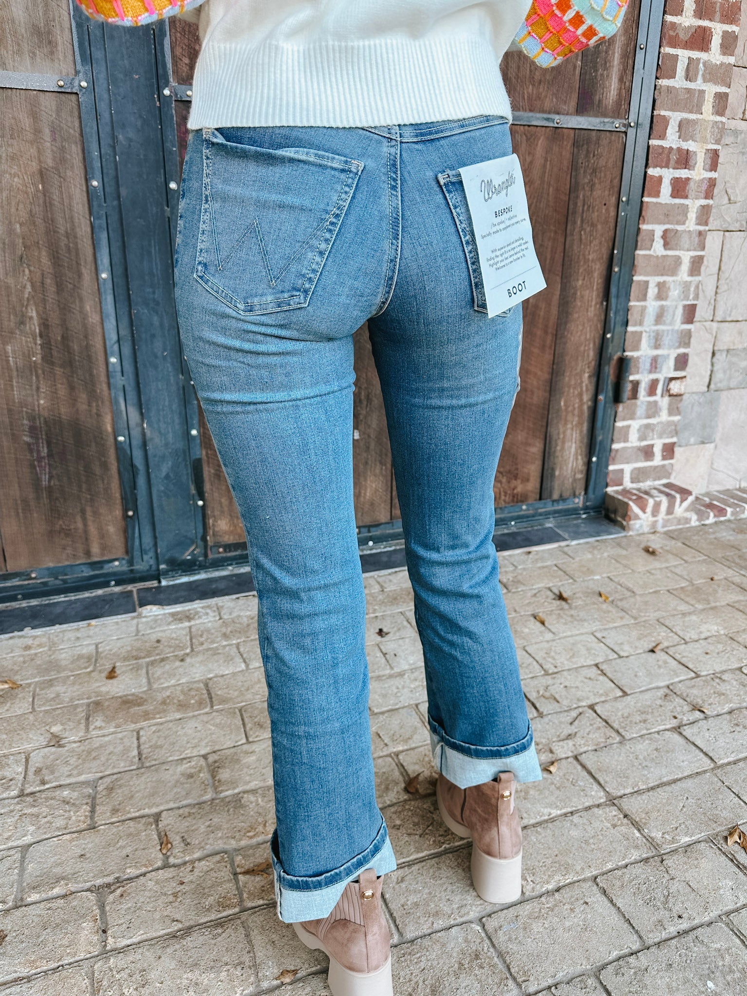 Women's Wrangler Bespoke High Rise Bootcut Jean - Image 4