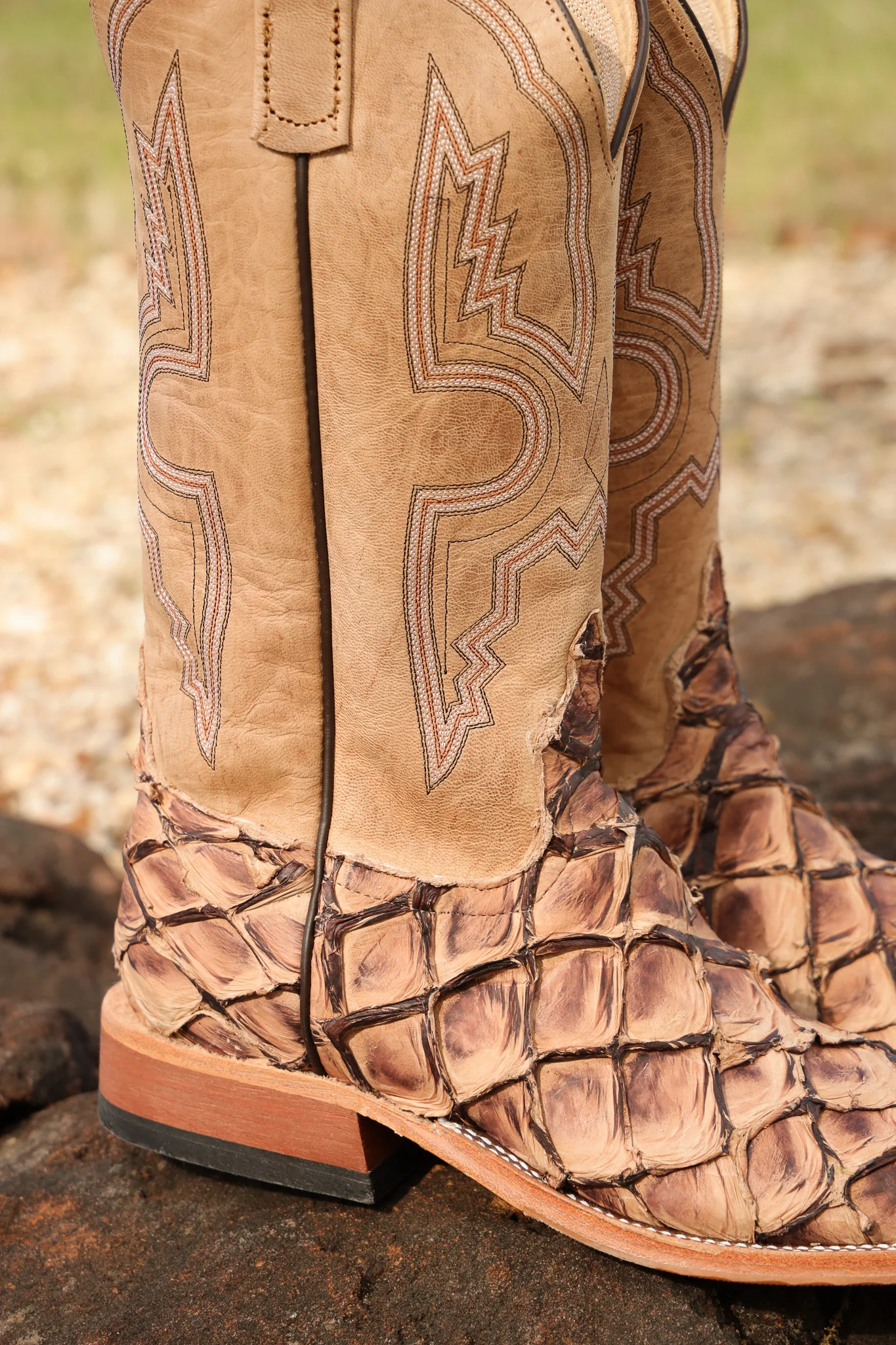 Men's BC Exclusive Anderson Bean Cigar Matte Big Bass Boots - Image 3