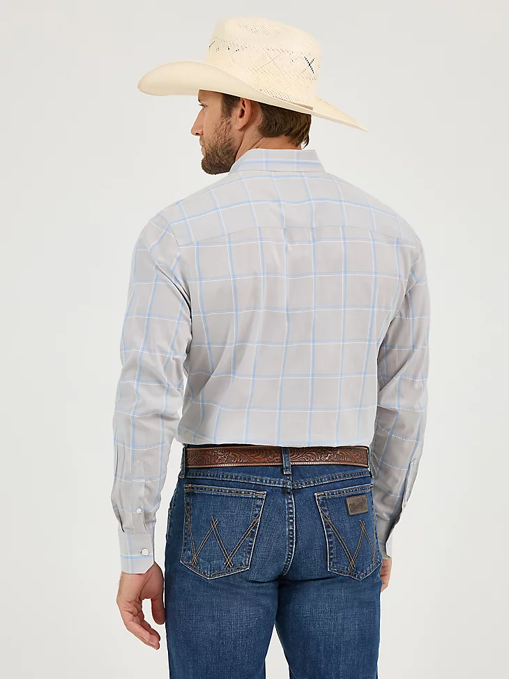 Men's Wrangler Cody Johnson One Pocket Button Down Shirt - Image 4