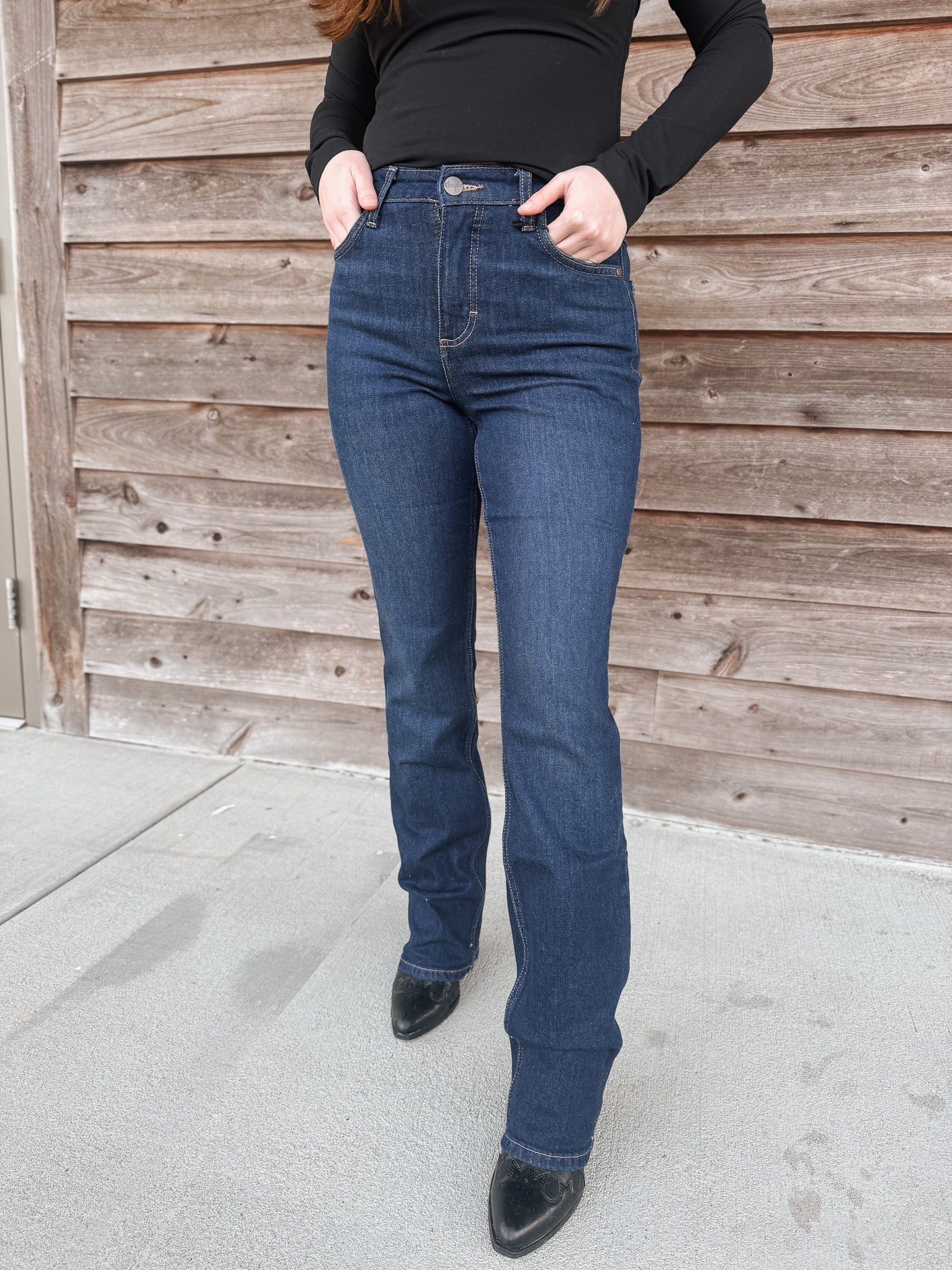 Wrangler Women's Kayla Ultimate Riding Bootcut Jeans - Image 4