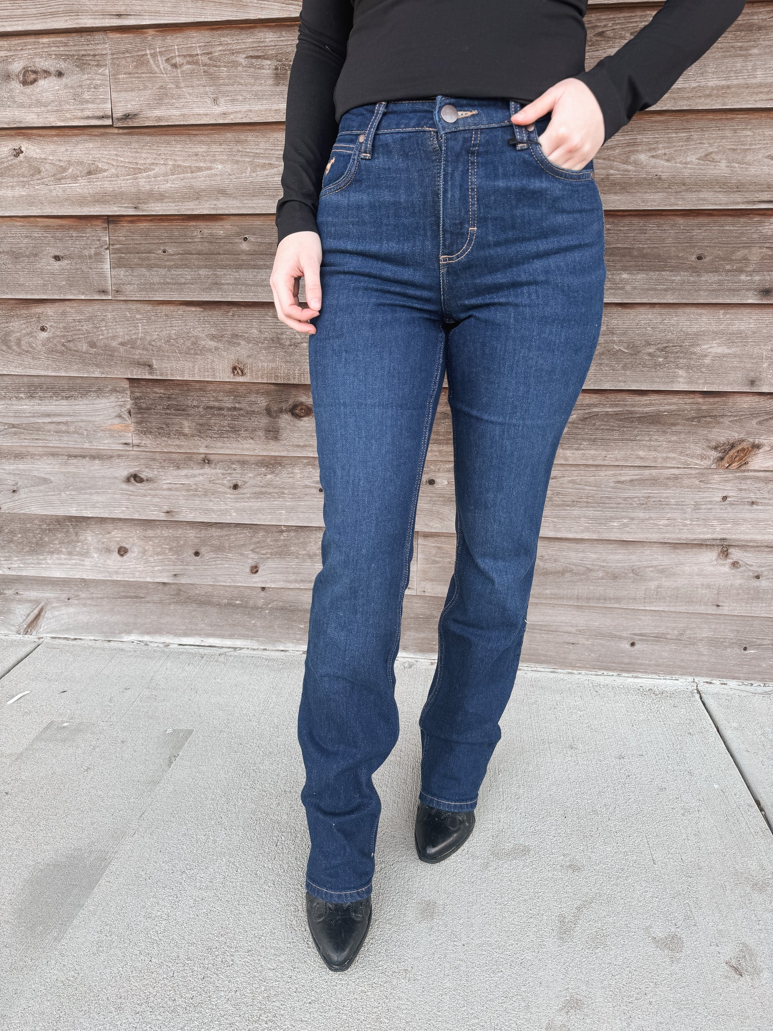 Wrangler Women's Kayla Ultimate Riding Bootcut Jeans - Image 6