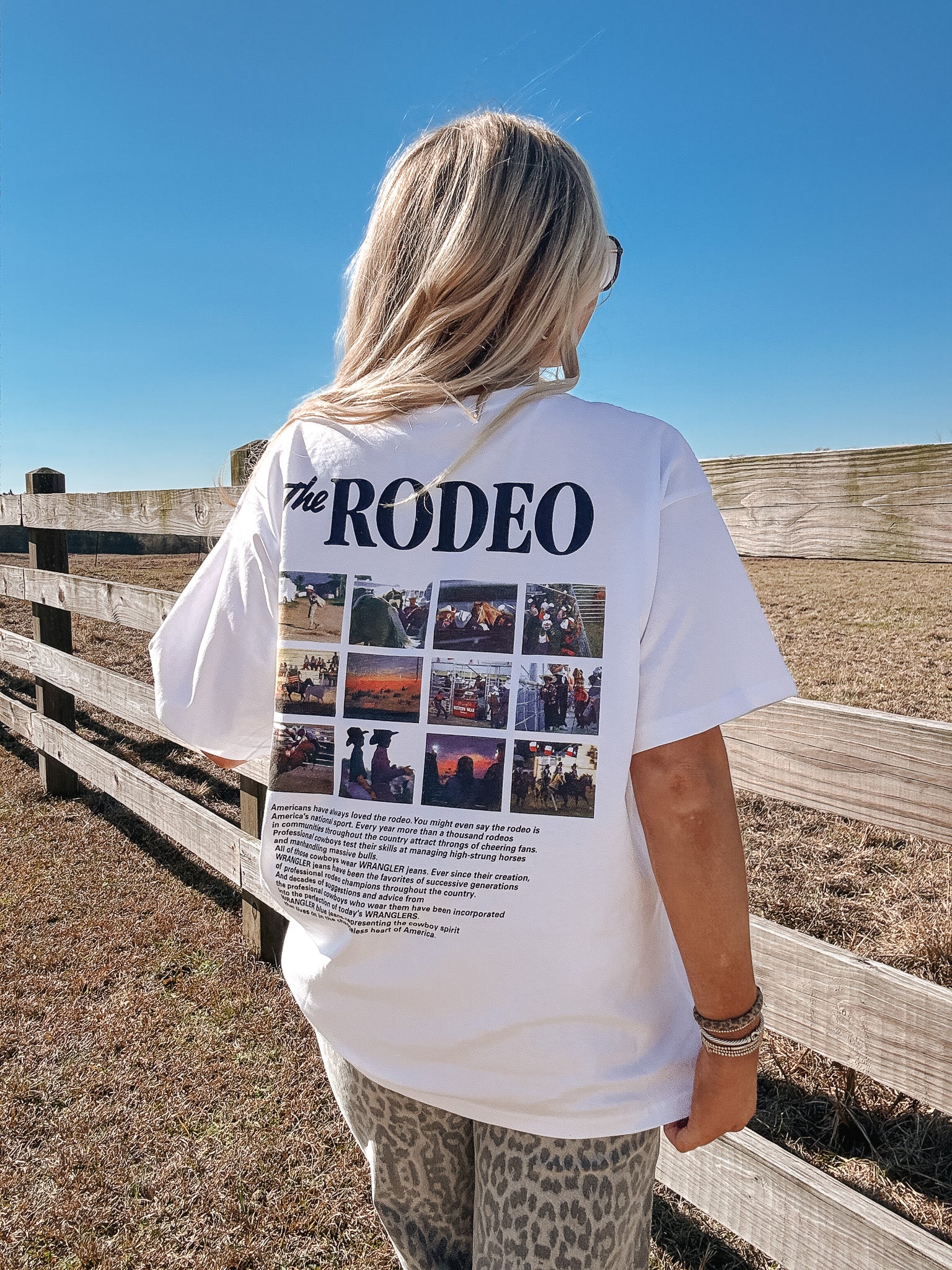 Wrangler Rodeo Snaps Oversized Tee - Image 4