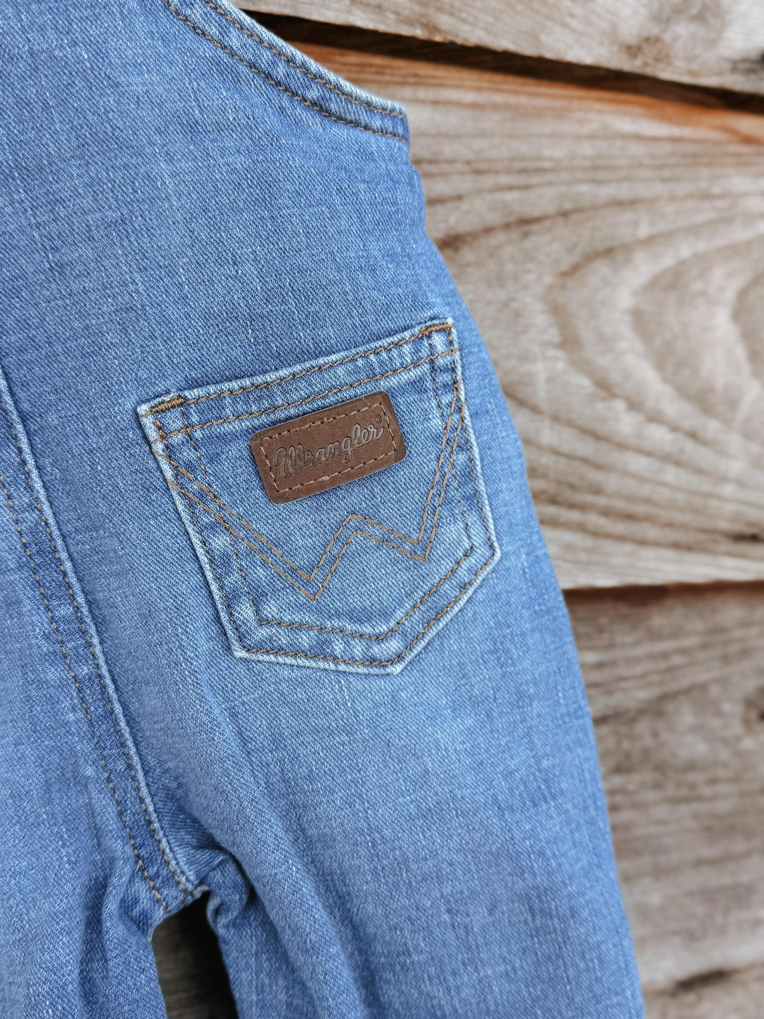 Wrangler Infant & Toddler Kendra Denim Overalls - Image 8