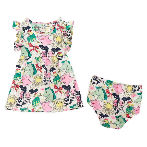 Wrangler Infant Farm Animal Dress Set - Image 8