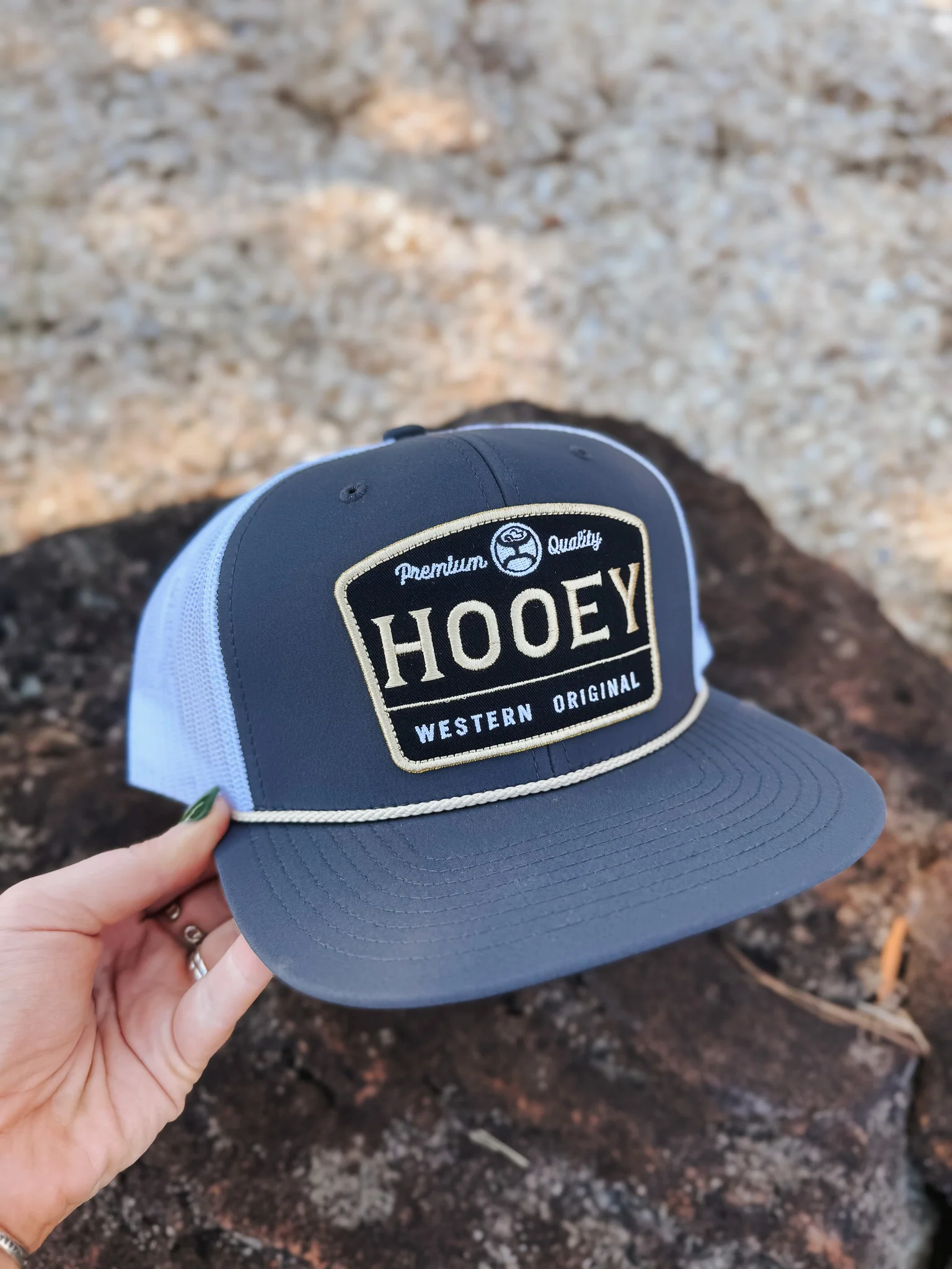 Hooey Trip Charcoal Cap - Image 5