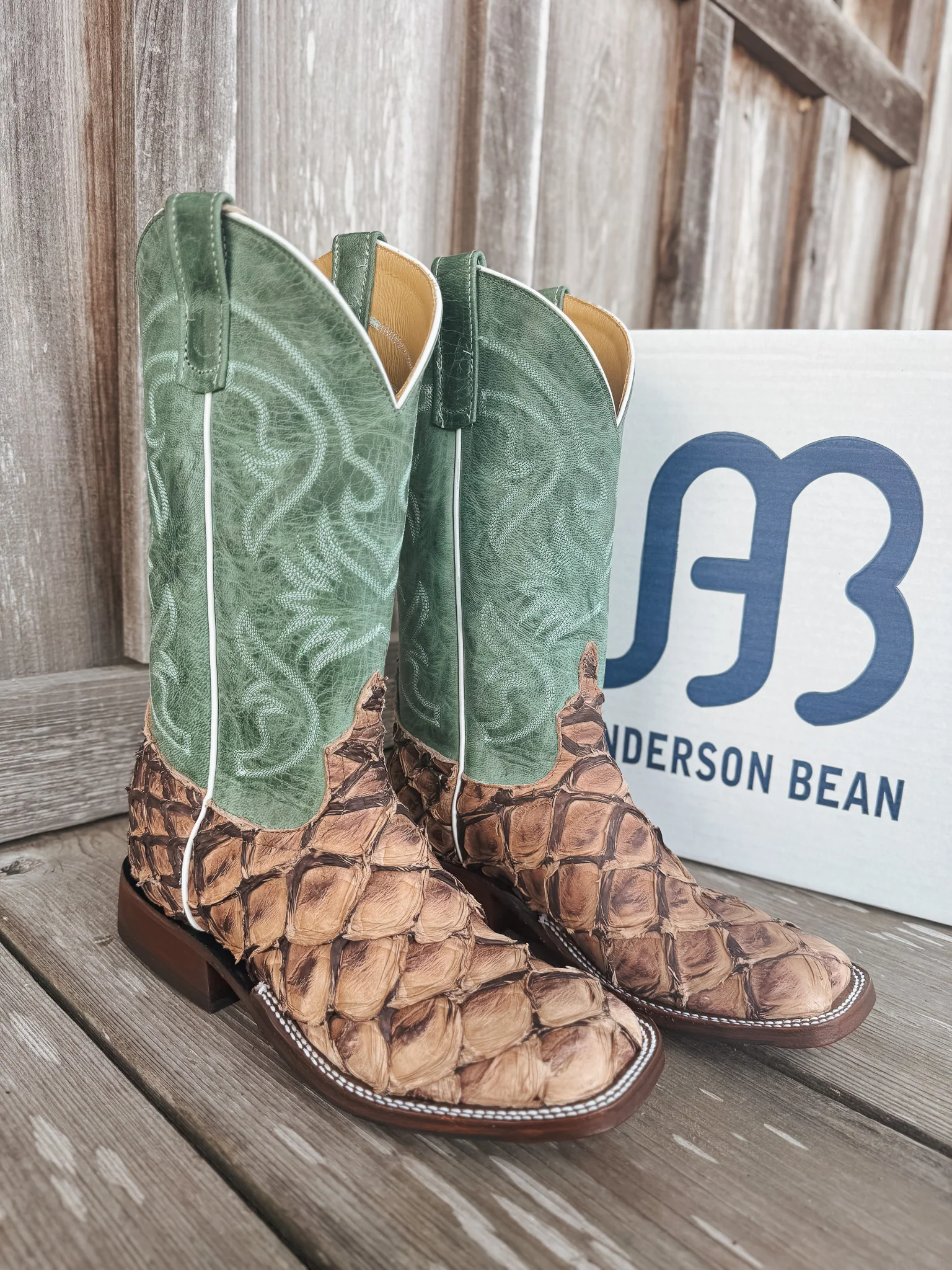 Men's Anderson Bean BC Exclusive Jade Matte Big Bass Boot - Image 7