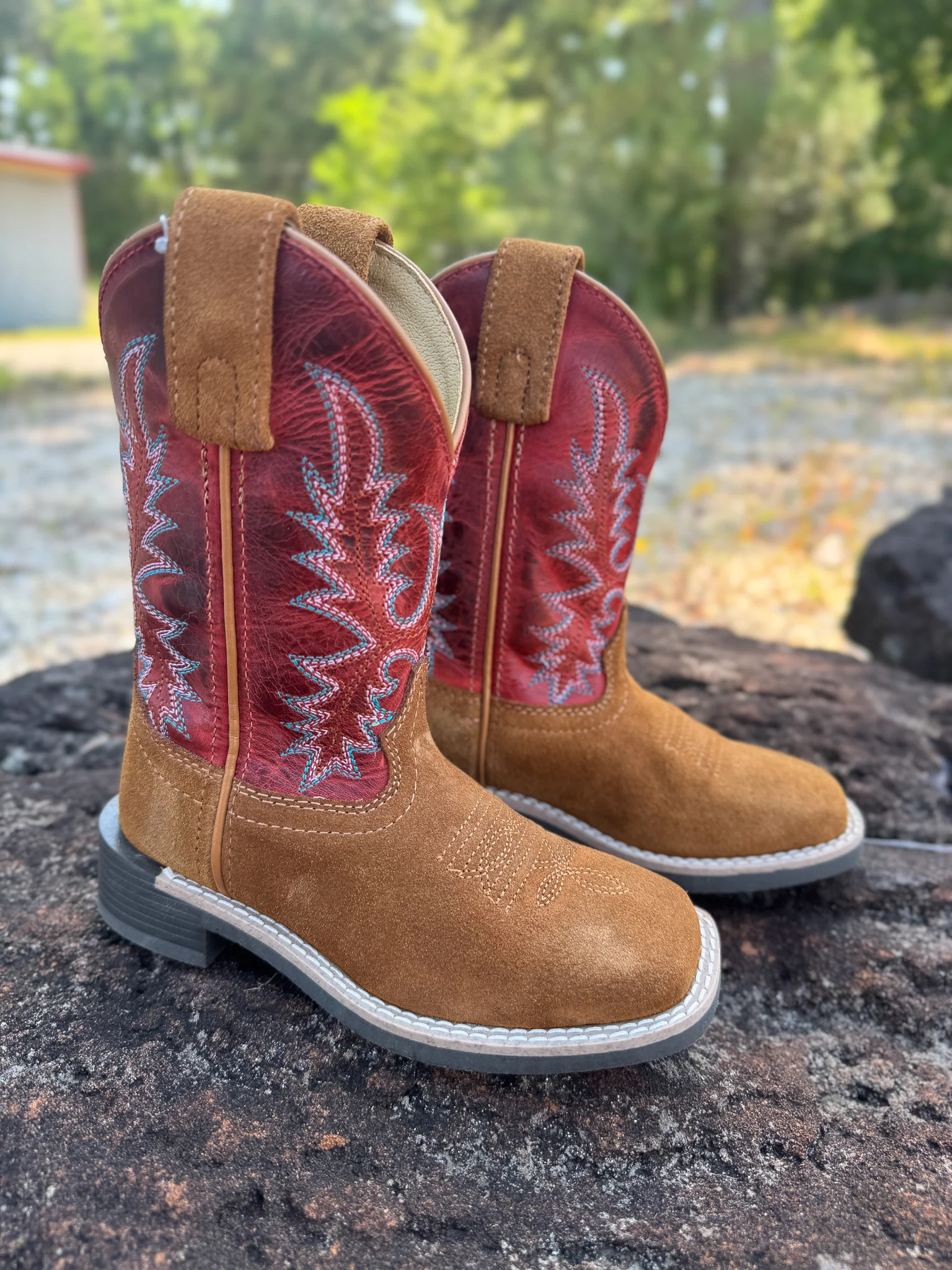 Smoky Mountain Youth Briscoe Western Boots - Image 4