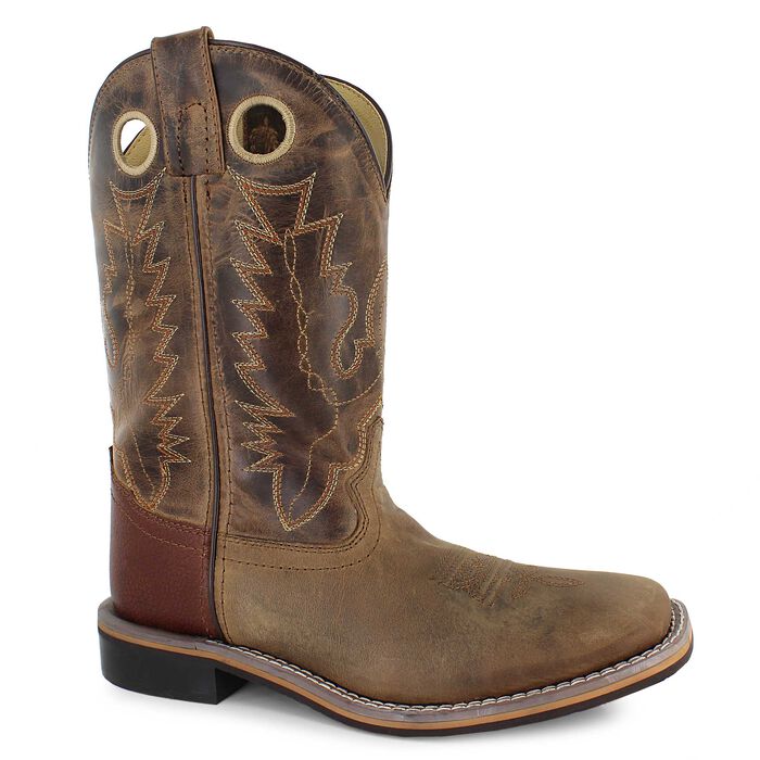 Toddler Smoky Mountain Jesse Brown Square Toe Boot - Image 4