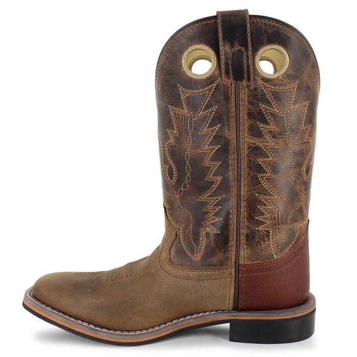Toddler Smoky Mountain Jesse Brown Square Toe Boot - Image 5