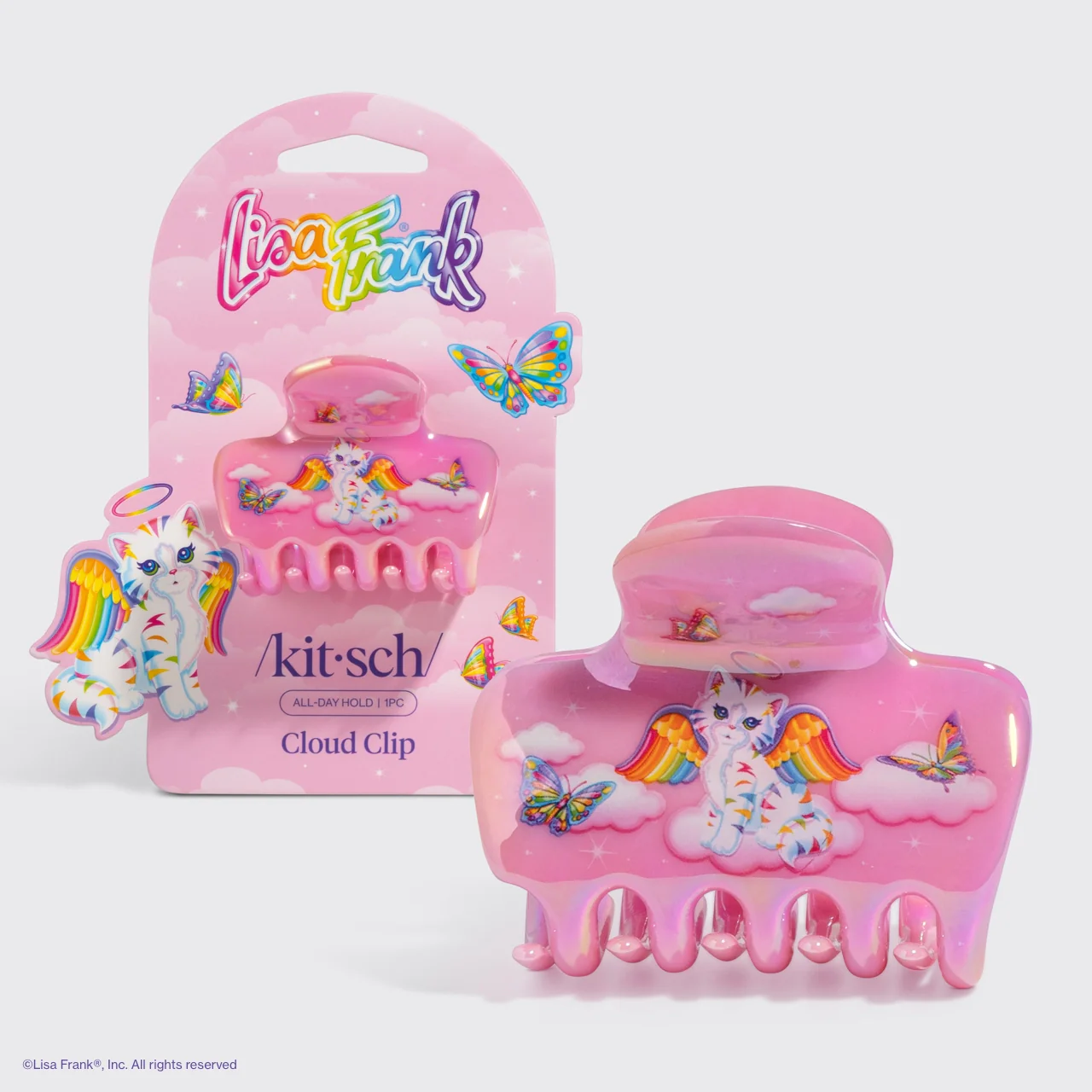 Lisa Frank X Kitsch Cloud Clip - Angel Kitty™ - Image 2