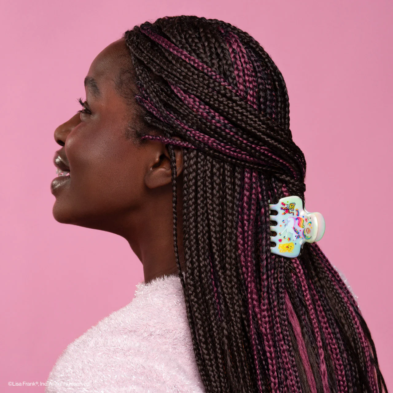 Lisa Frank X Kitsch Cloud Clip in Markie™ - Image 4