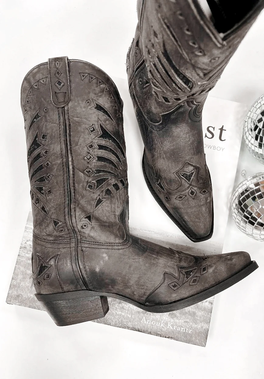 Women's Laredo Stevie Leather Boots - Image 3