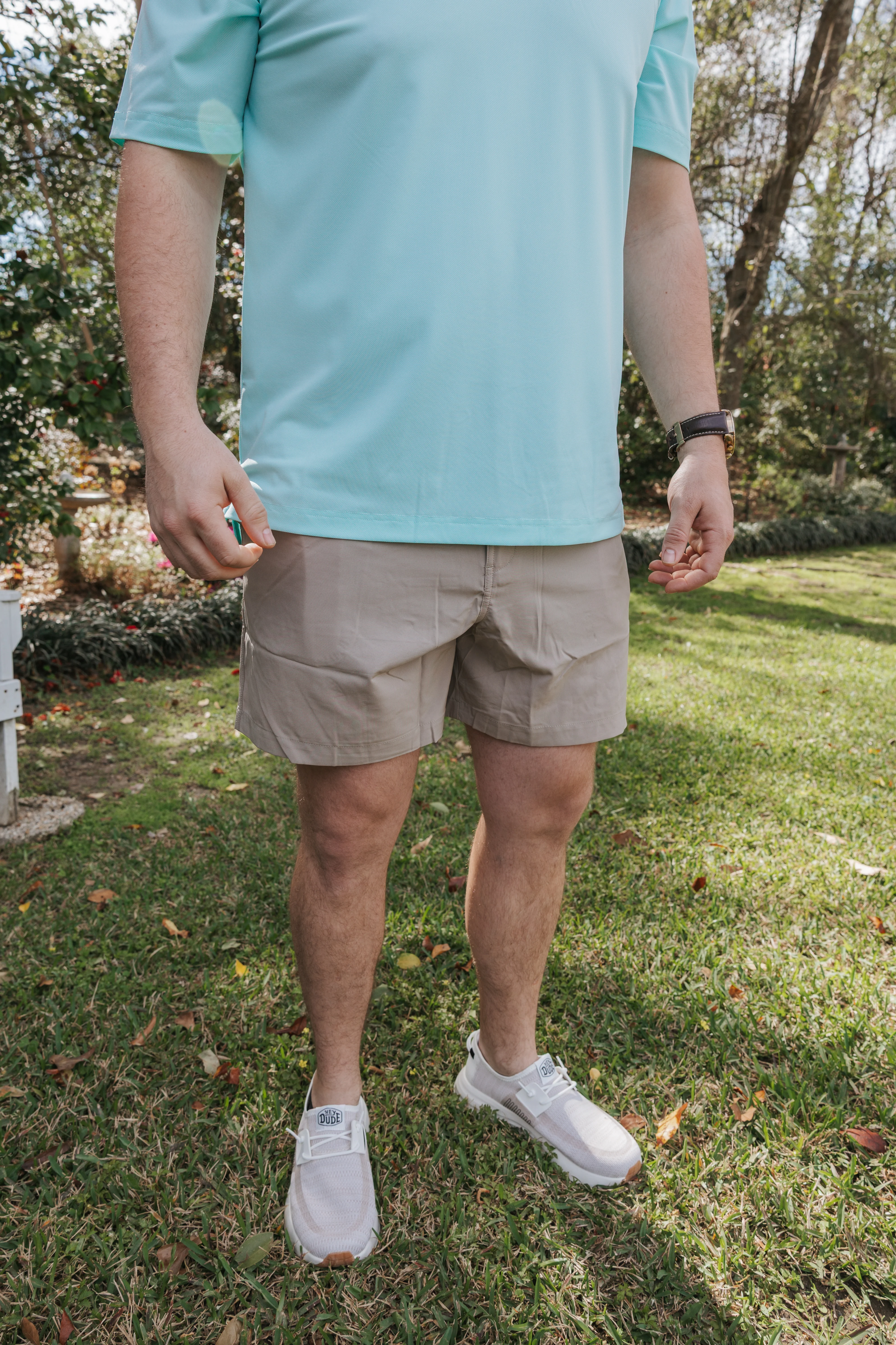 Men's Burlebo 5.5" Everyday Short - Cobblestone Khaki - Duck Hunt Pocket - Image 7