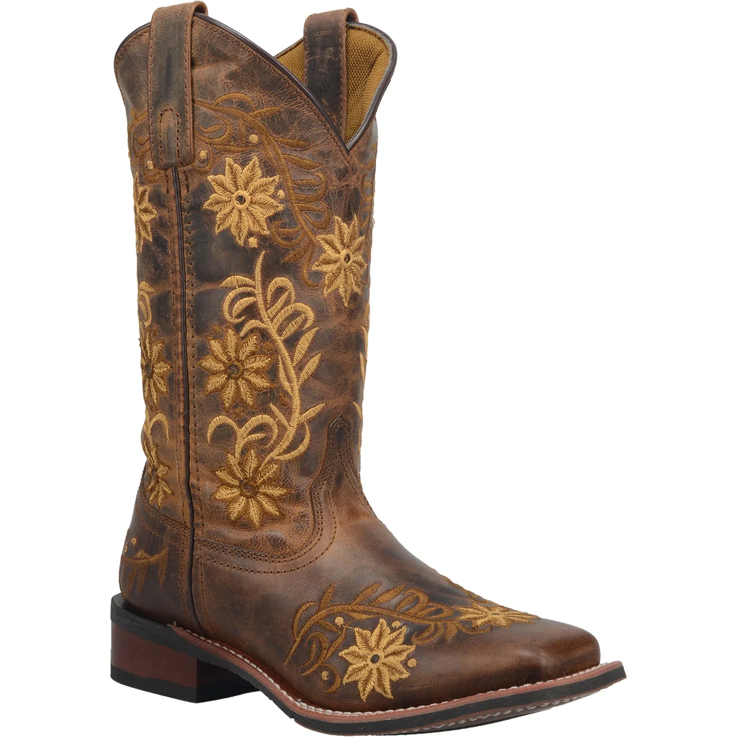 Women's Laredo by Dan Post Secret Garden Floral Embroidered Western Boot - Image 2
