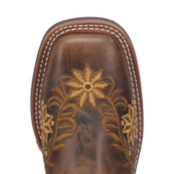 Women's Laredo by Dan Post Secret Garden Floral Embroidered Western Boot - Image 3