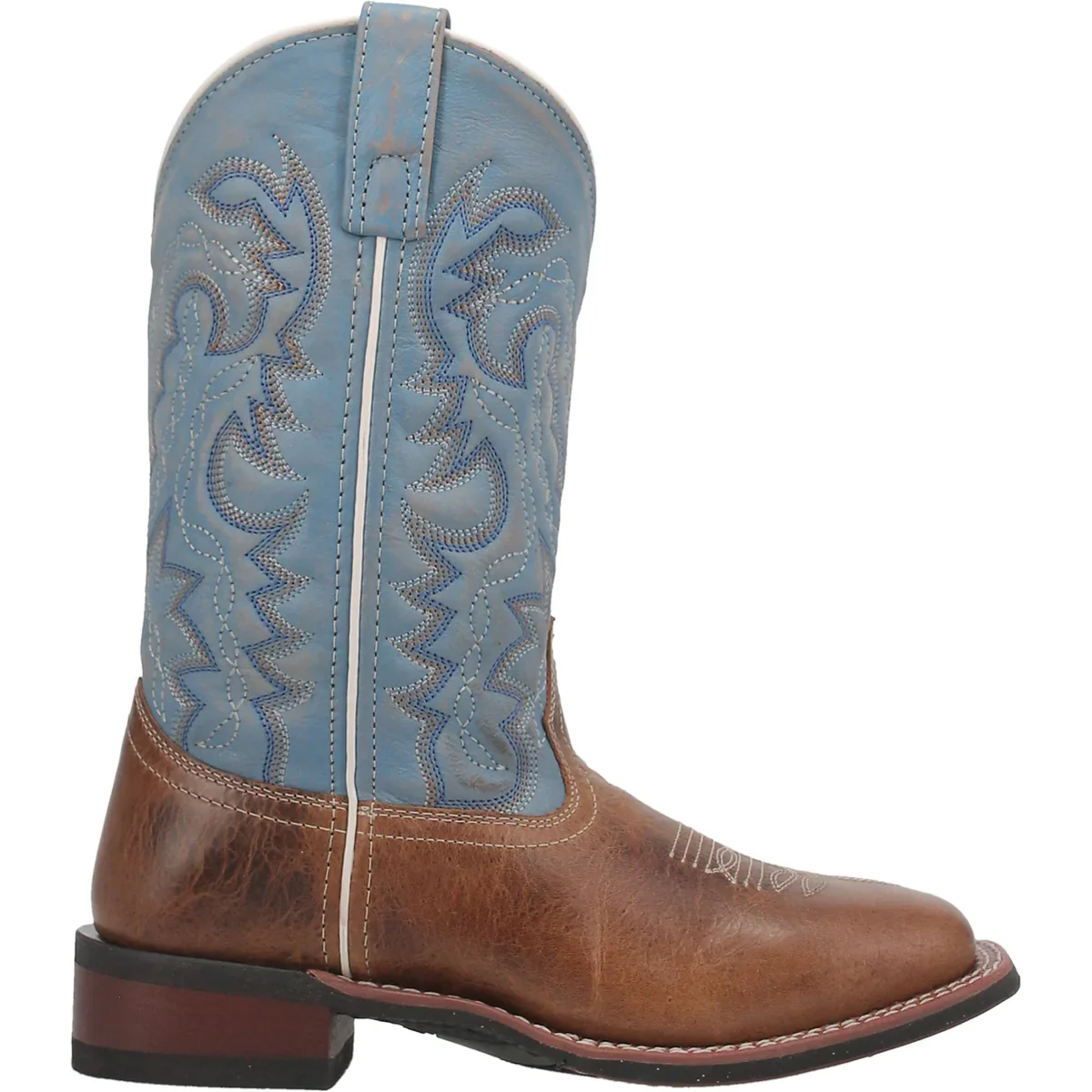 Laredo Women's 11" Darla Leather Wide Square Toe Boot - Image 3