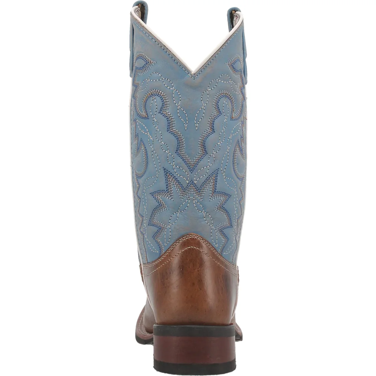 Laredo Women's 11" Darla Leather Wide Square Toe Boot - Image 5