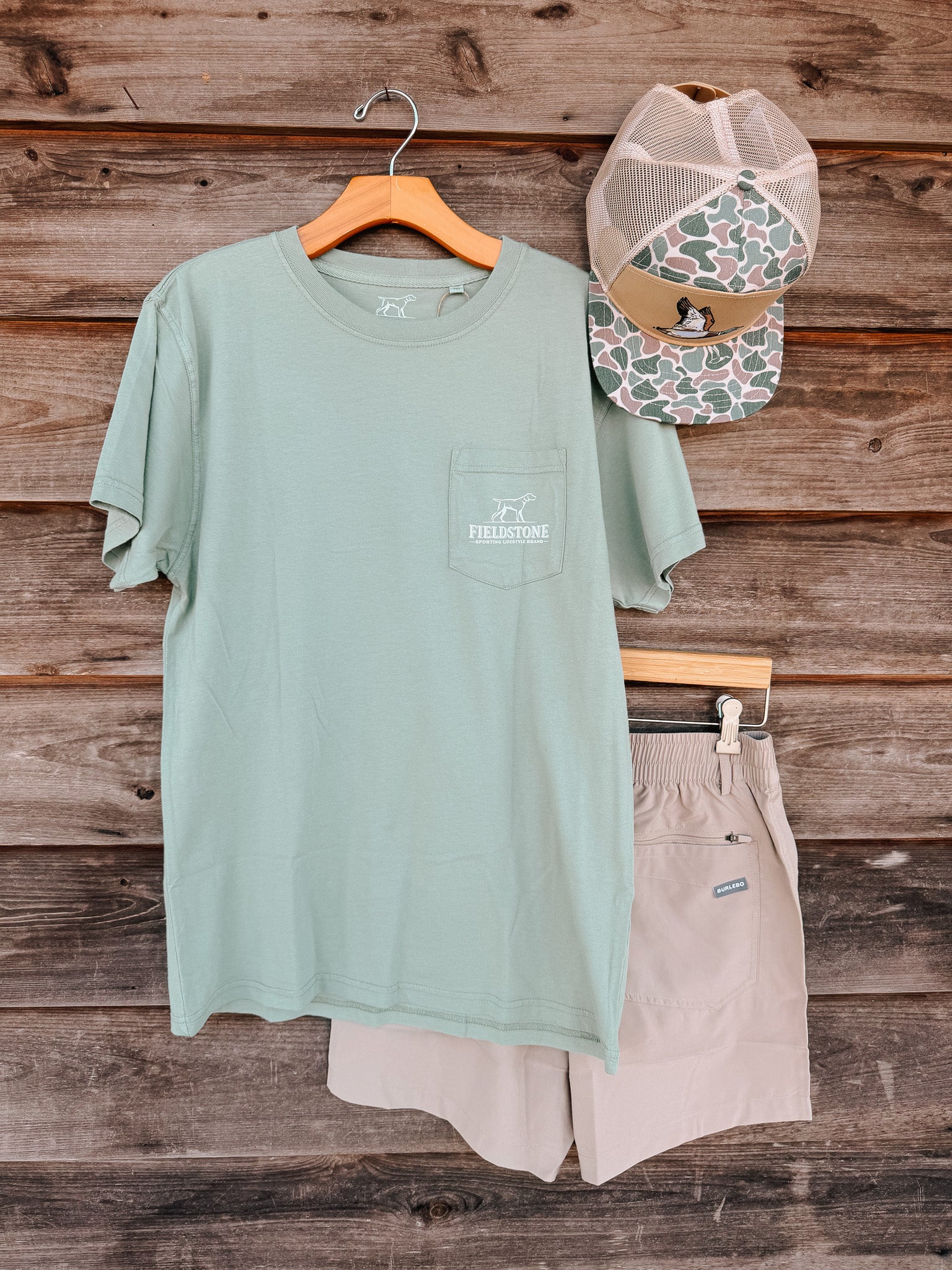 Fieldstone English Setter T-Shirt in Bay - Image 3