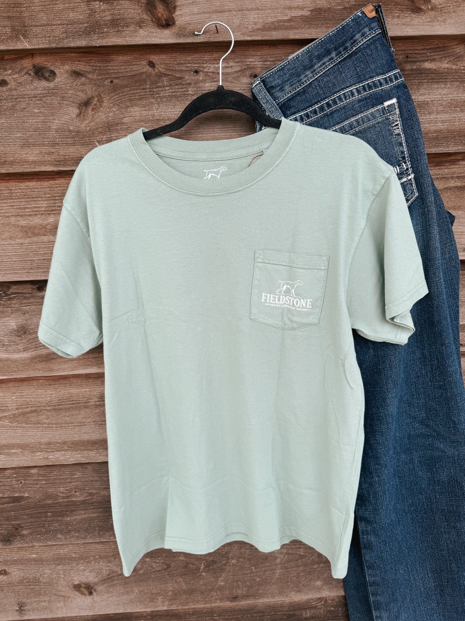 Fieldstone English Setter T-Shirt in Bay - Image 6