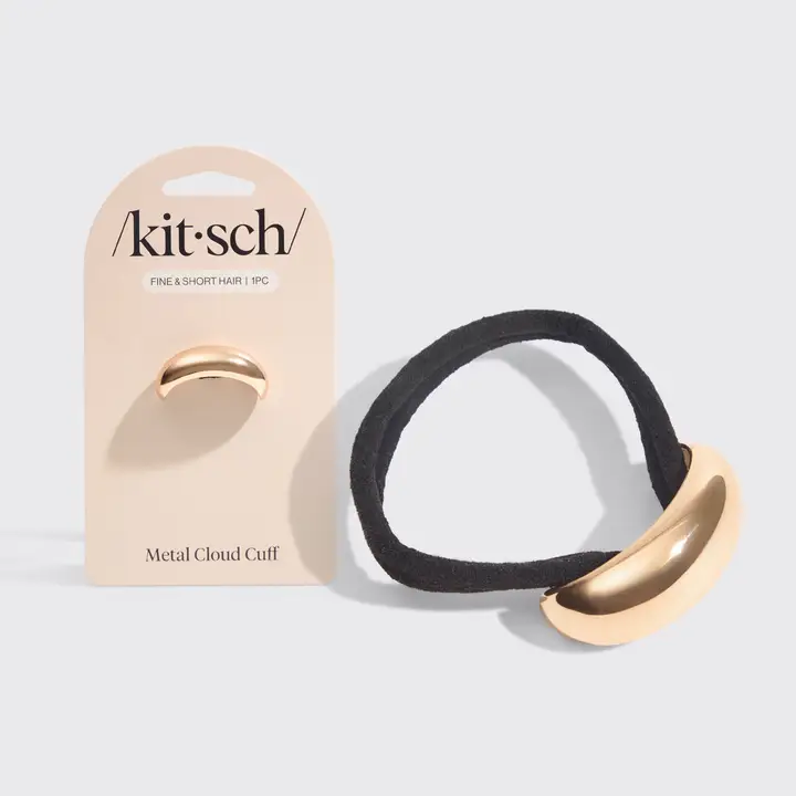 Kitsch Gold Metal Cloud Cuff - Small