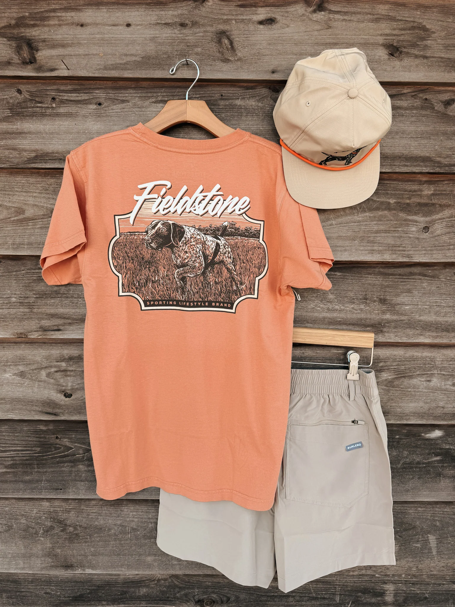 Fieldstone GSP T-Shirt in Terracota