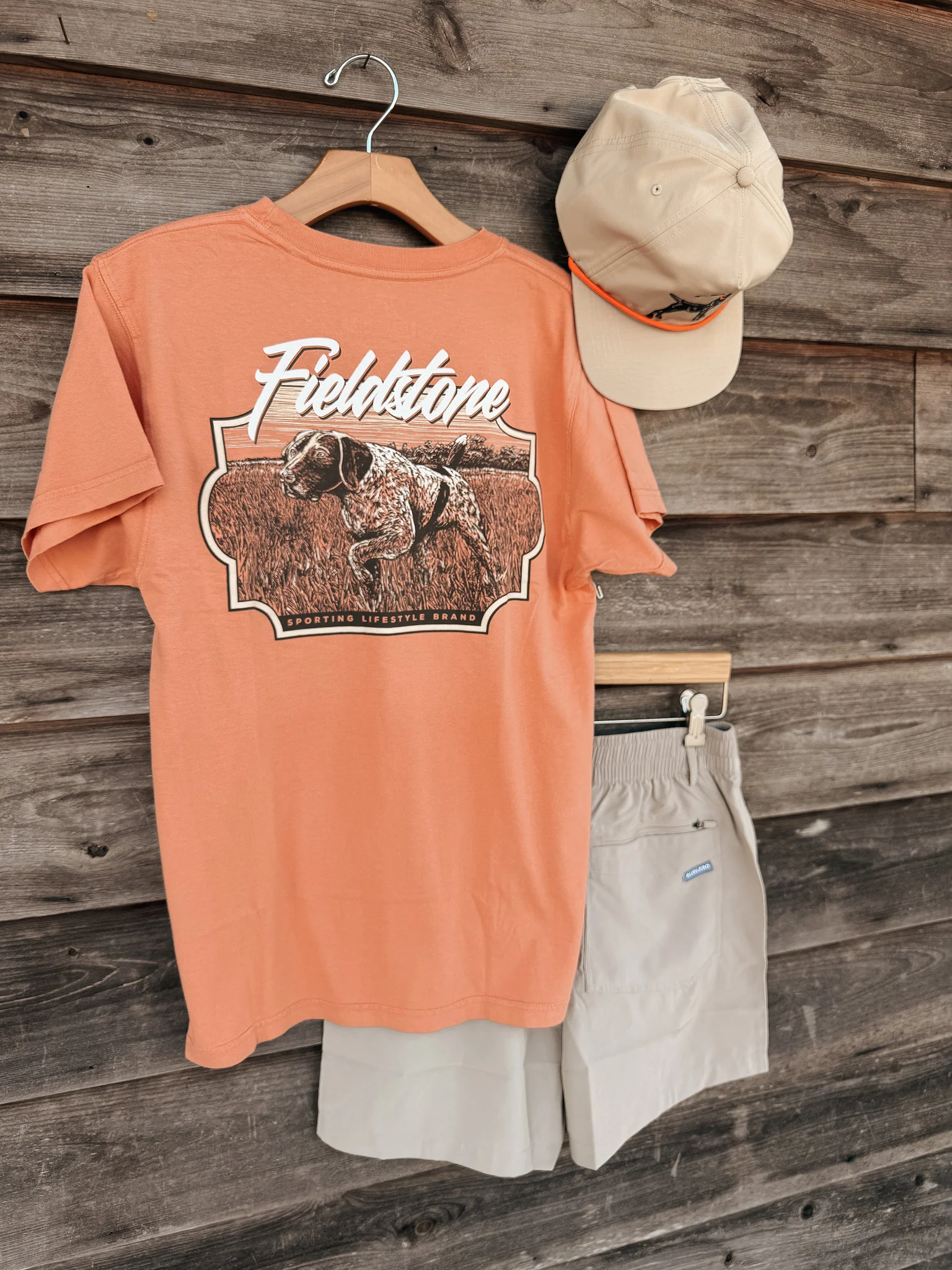 Fieldstone GSP T-Shirt in Terracota - Image 4