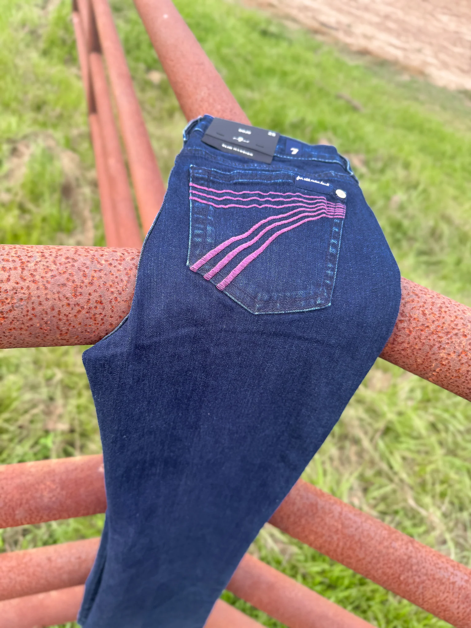 7 For All Mankind Slim Illusion Dojo Classical Jeans - Image 6