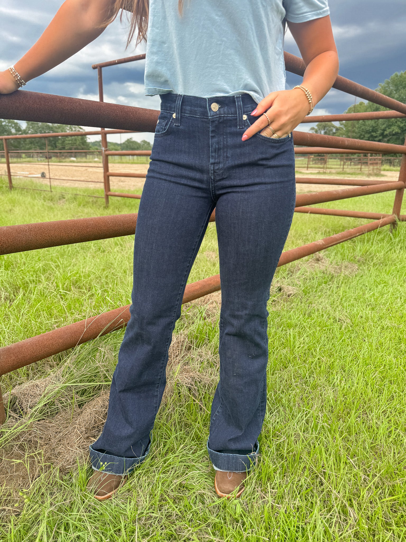 7 For All Mankind Slim Illusion Dojo Classical Jeans - Image 7