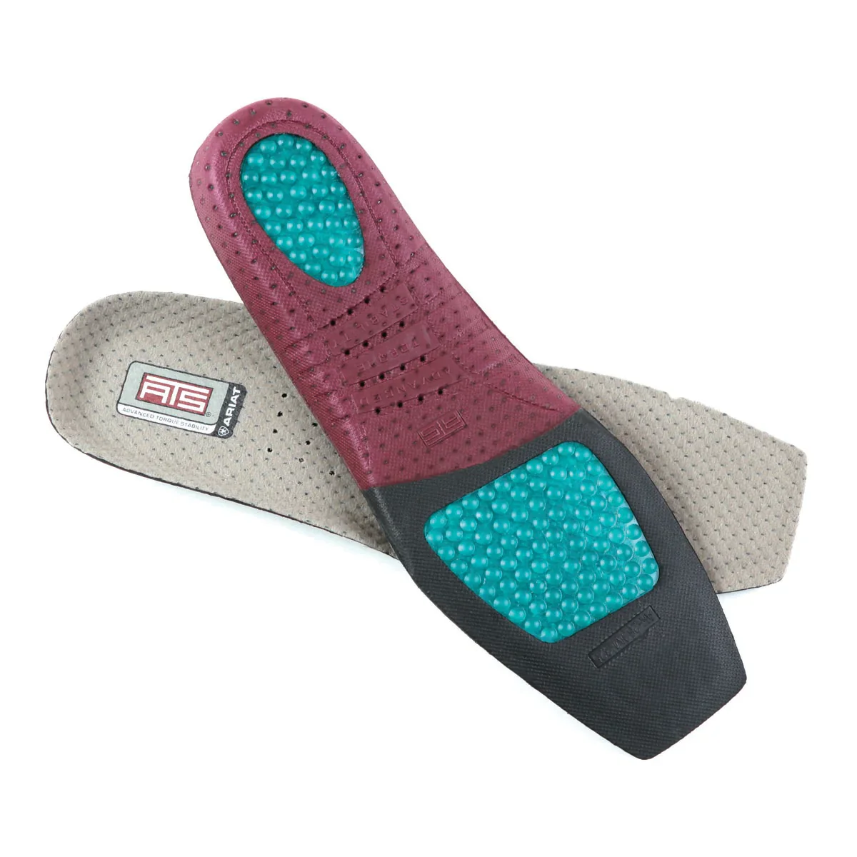 ARIAT WOMEN'S ATS WIDE SQUARE TOE INSOLES