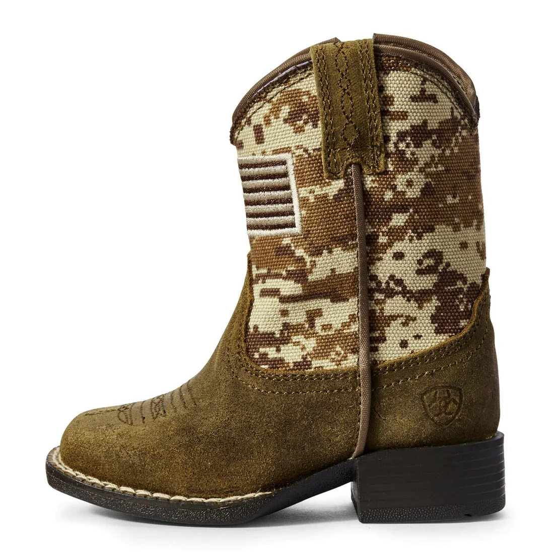 Ariat Toddler Patriot Leather Western Boots - Image 9