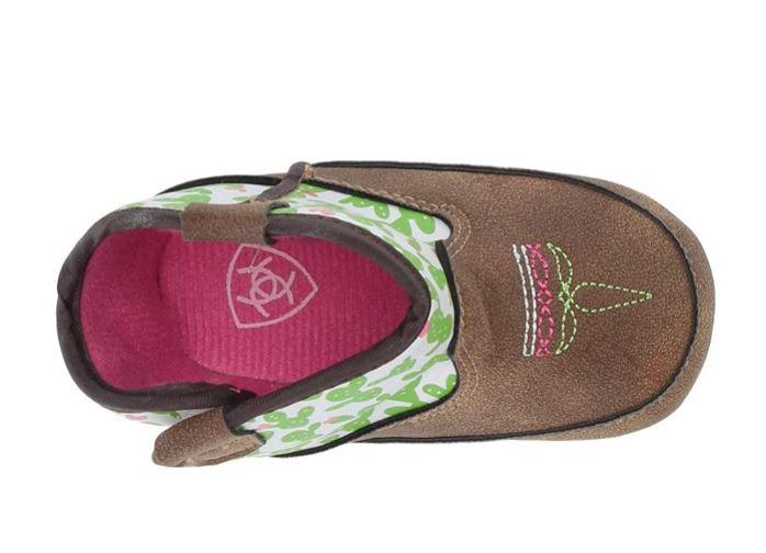 ARIAT INFANT LIL' STOMPER CACTUS WESTERN BOOTS - Image 4