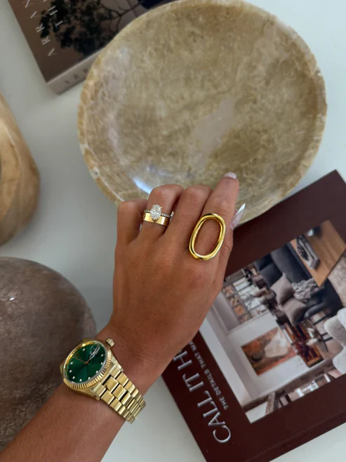 Amanda Ring in Gold