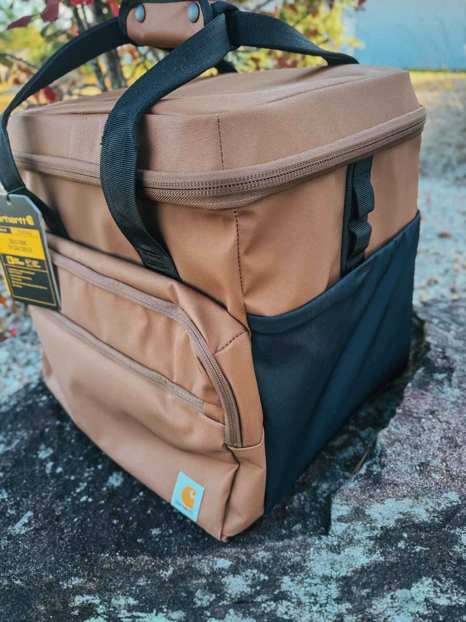 Carhartt Cold Front 24 Can Cooler in Brown - Image 10