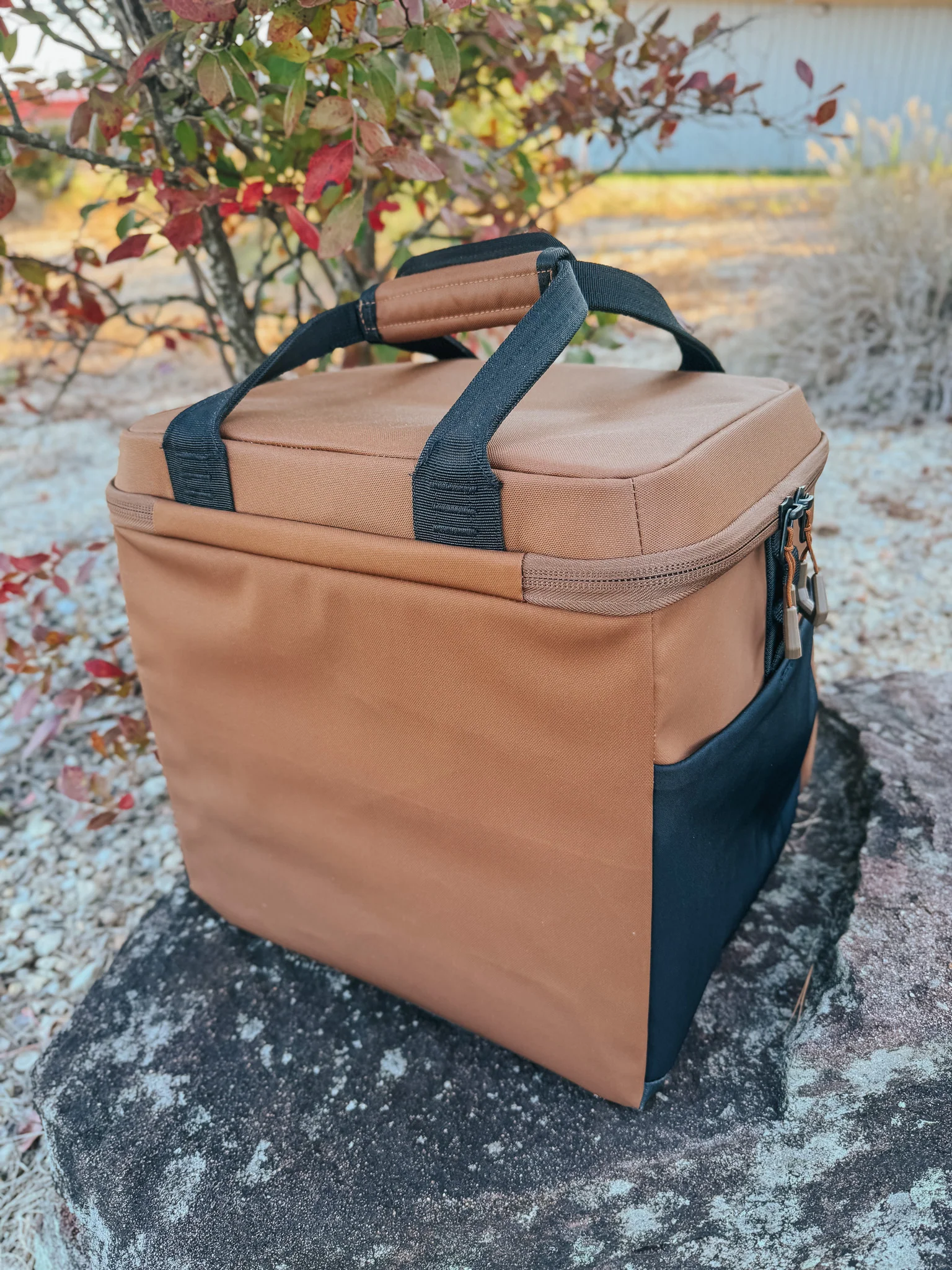 Carhartt Cold Front 24 Can Cooler in Brown - Image 9