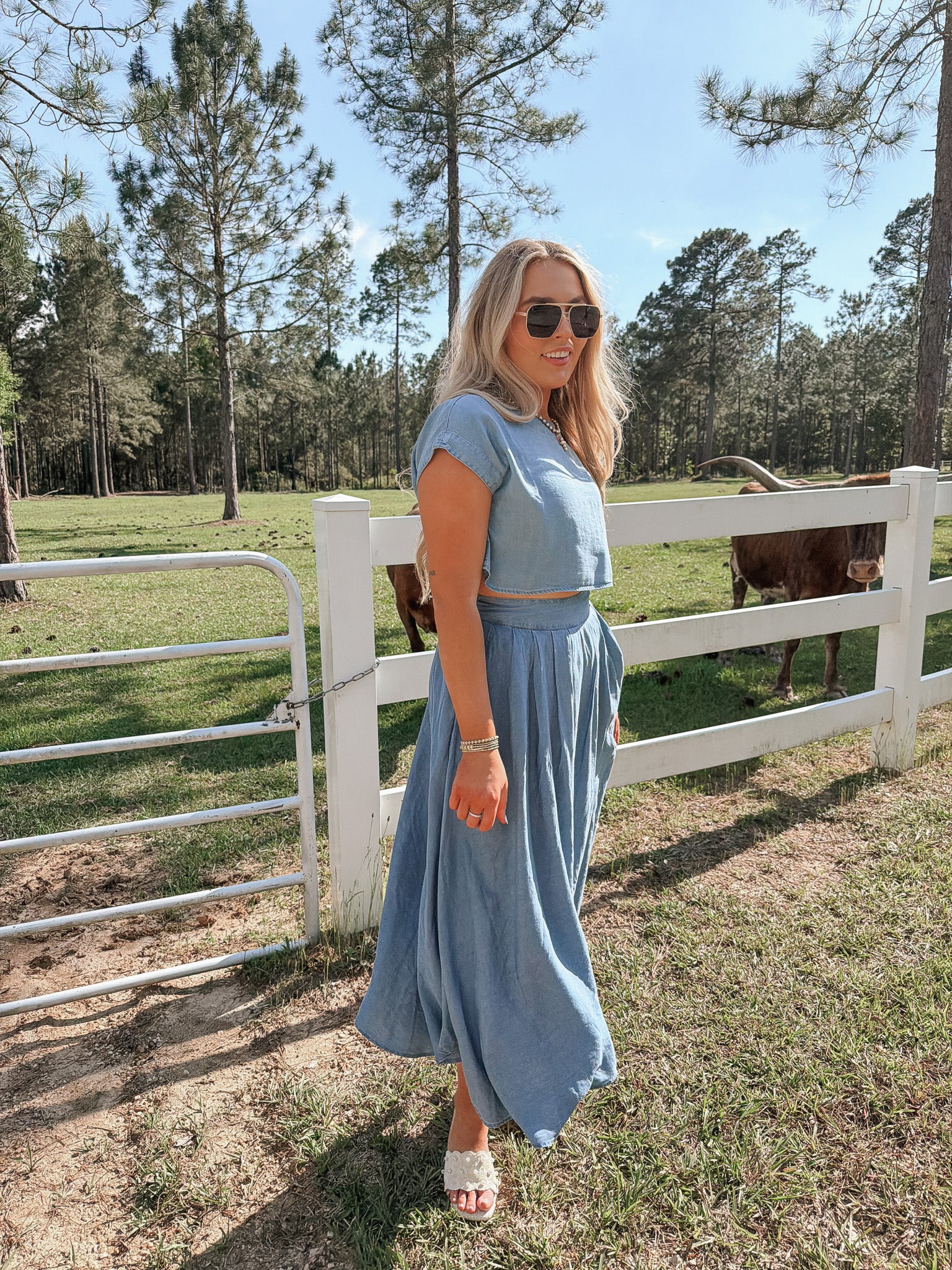 No Notes Needed Denim Set - Image 6