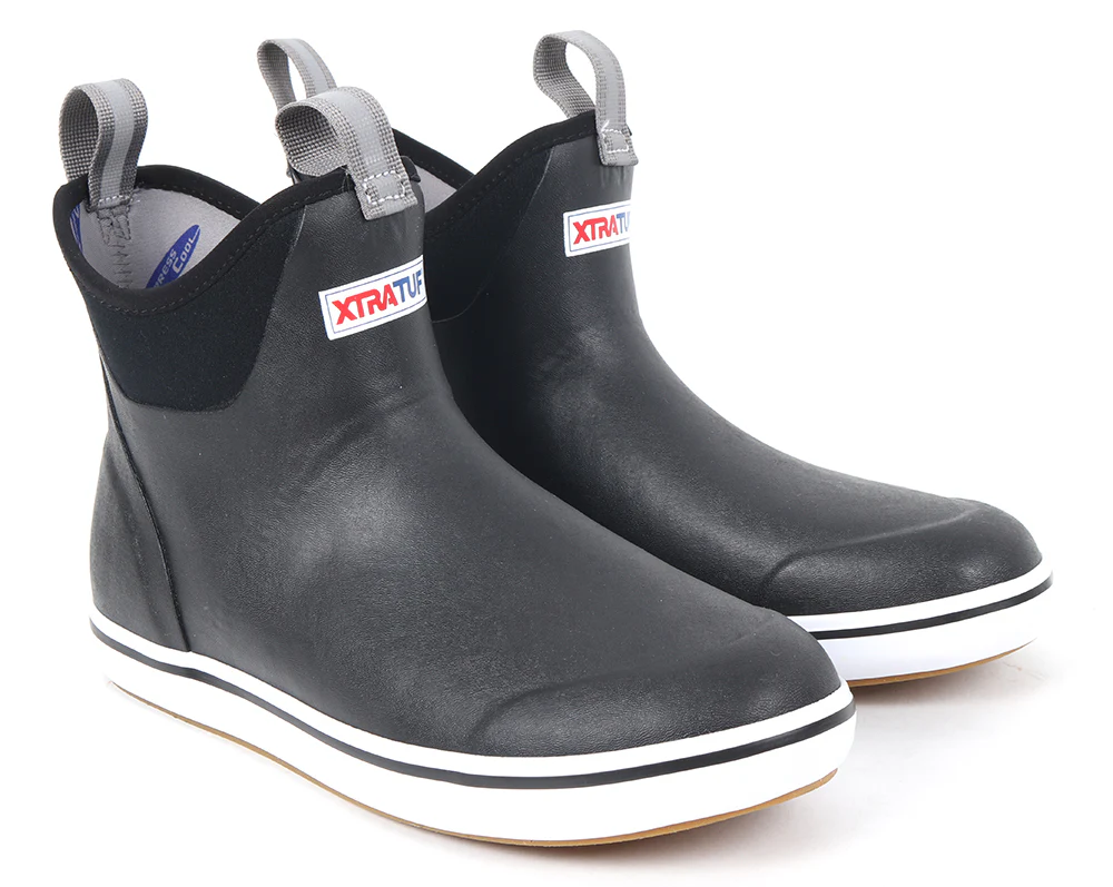 Men's XTRATUF Ankle Deck Boot in Black - Image 4