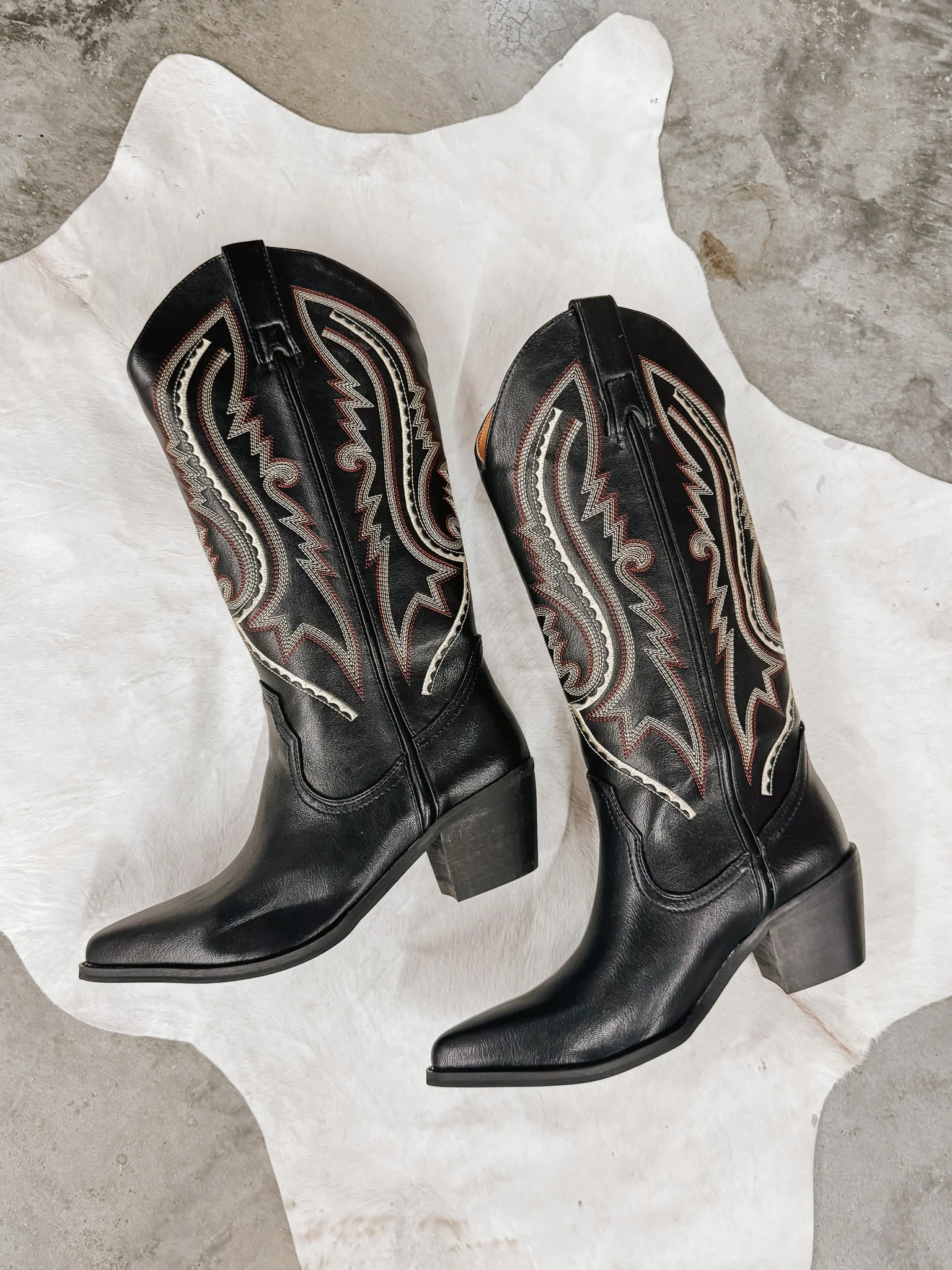 The Rebellious Black Cowboy Boots - Image 10