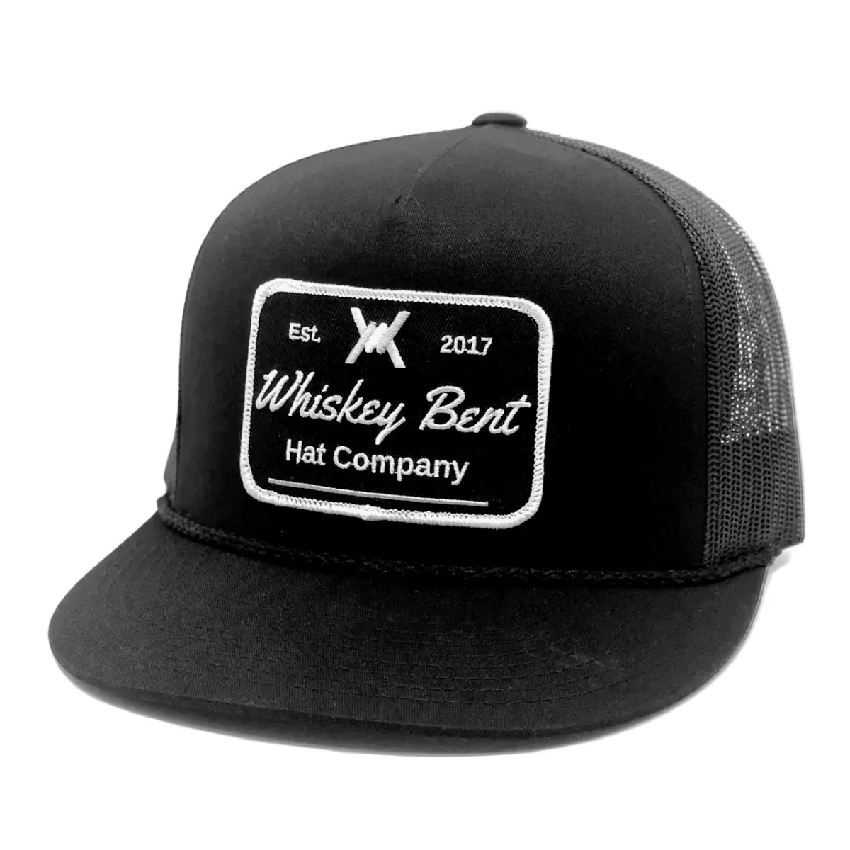 Whiskey Bent Hat Co. Black Top Cap - Image 4