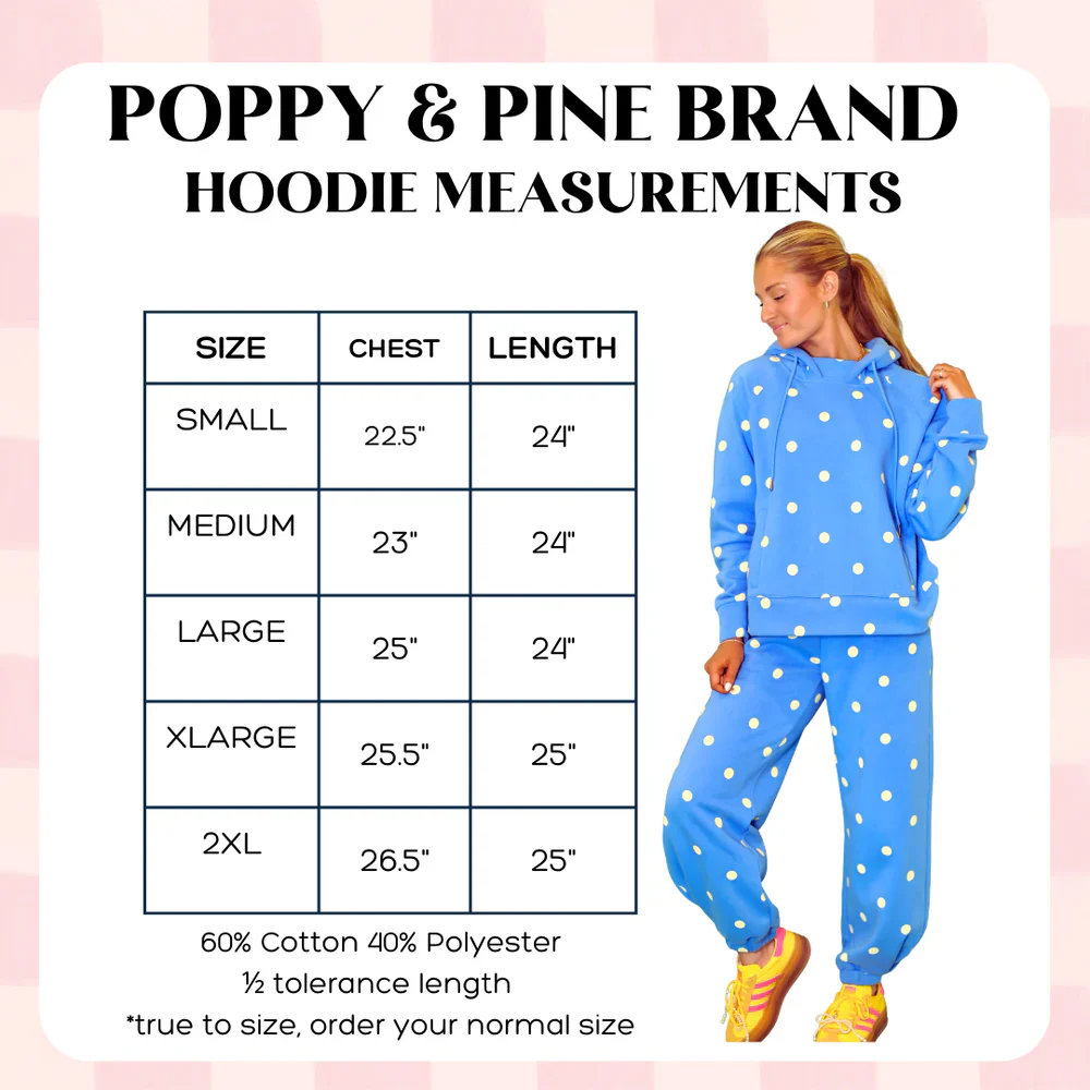 Blue & Butter Polka Dot Sweatsuit Set - Image 11