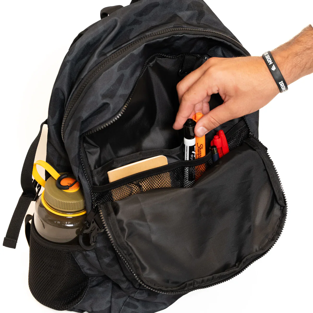 Burlebo Backpack - Black Camo - Image 8