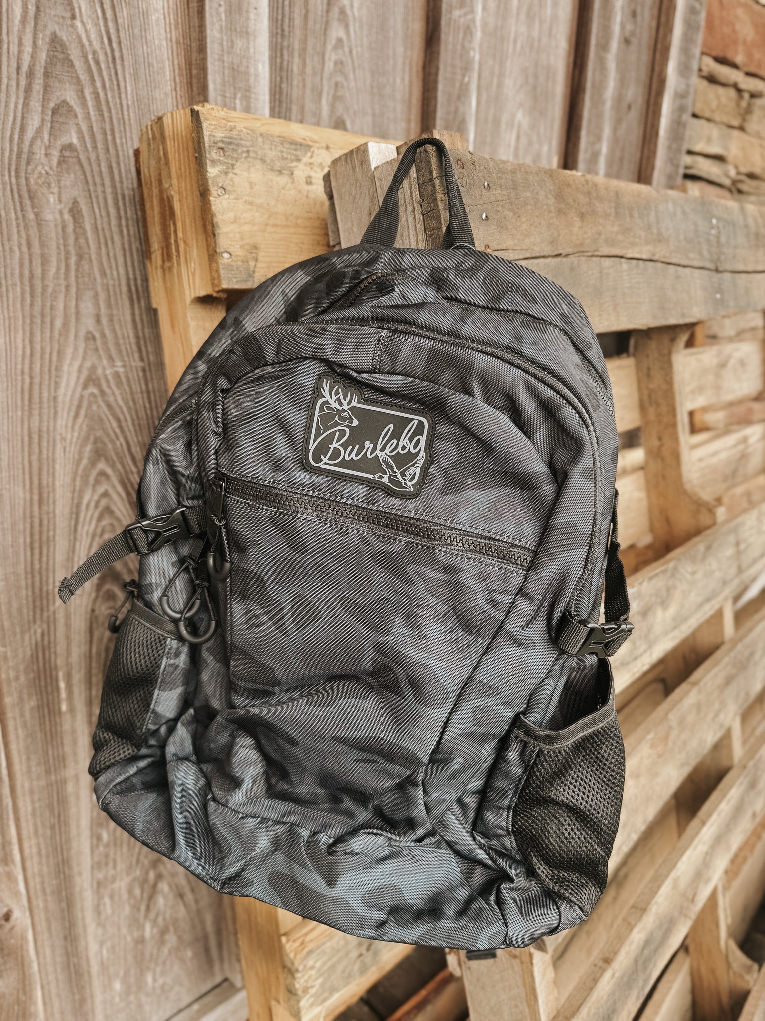 Burlebo Backpack - Black Camo - Image 9