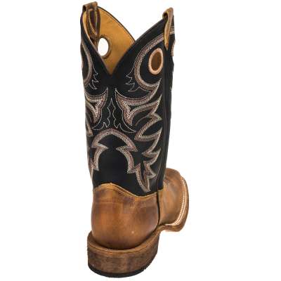Men's Justin Bent Rail Caddo Brown Boots - Image 5