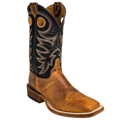 Men's Justin Bent Rail Caddo Brown Boots - Image 7