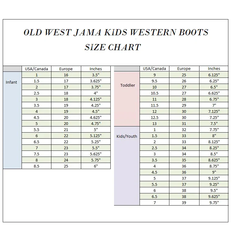 Youth Old West Red Top Square Toe Western Boots - Image 7